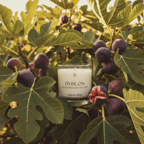 Vintage BYBLOS with fig trees