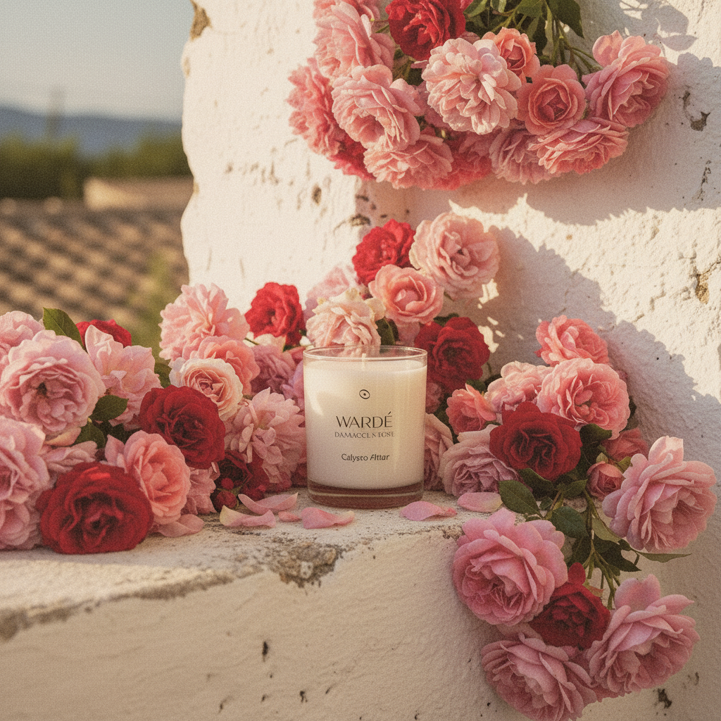 Vintage WARDE with roses